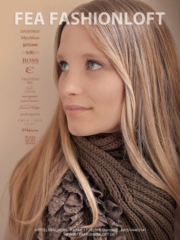 Für diese Anzeige habe ich kurzerhand eine Mitarbeiterin gecastet. Wichtig war mir ein natürlicher Look bei einer angenehmen, warmen Atmosphäre.
