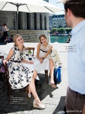 Lifestylefotografien in lässiger Ambiente am Vierwaldstättersee